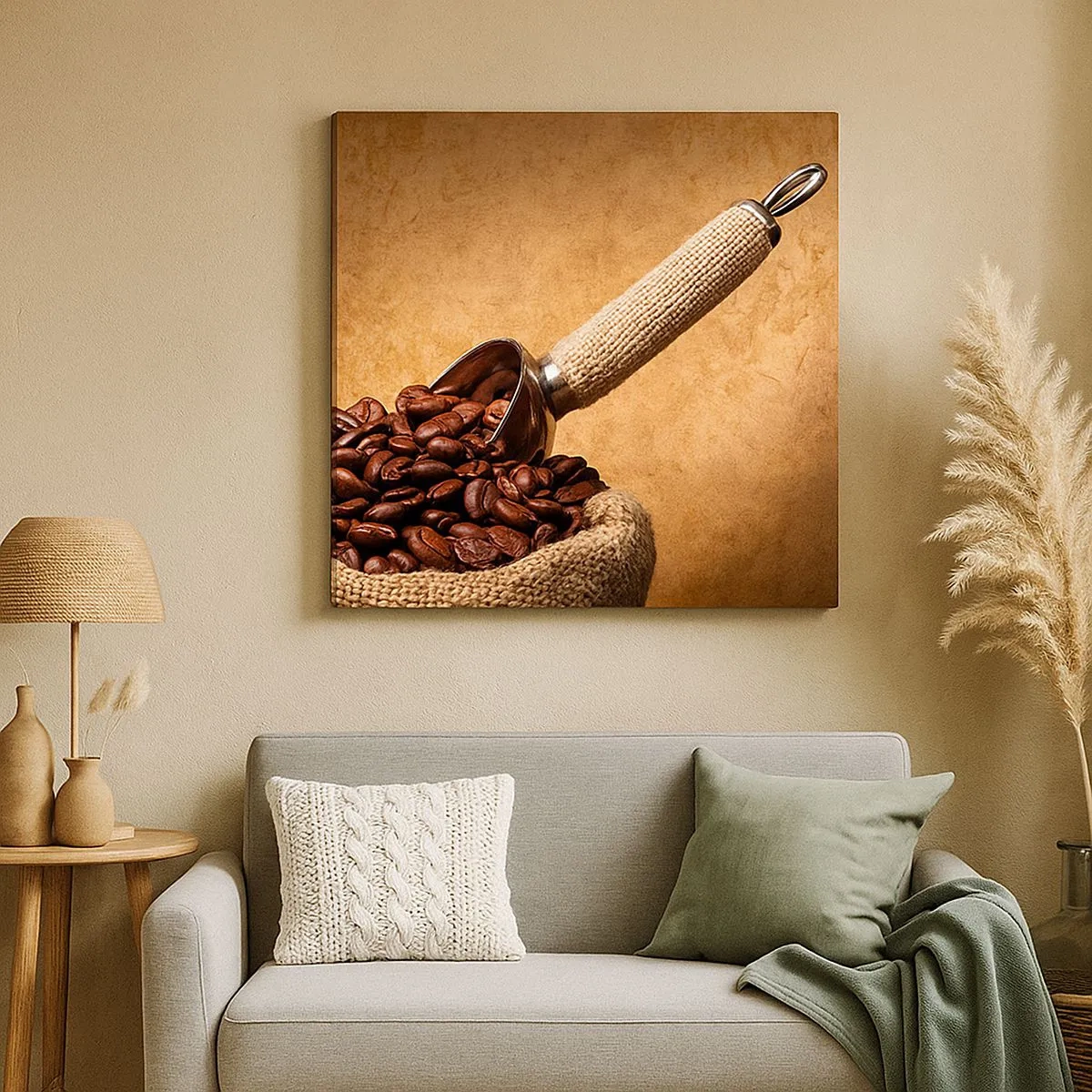 Canvastavla - Bild på duk - I smakens källor - 30x30 cm