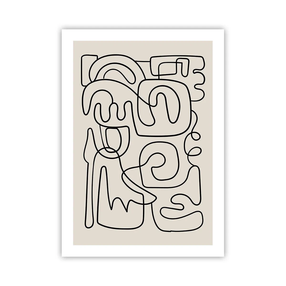 Affisch - Följ spåret - 50x70 cm