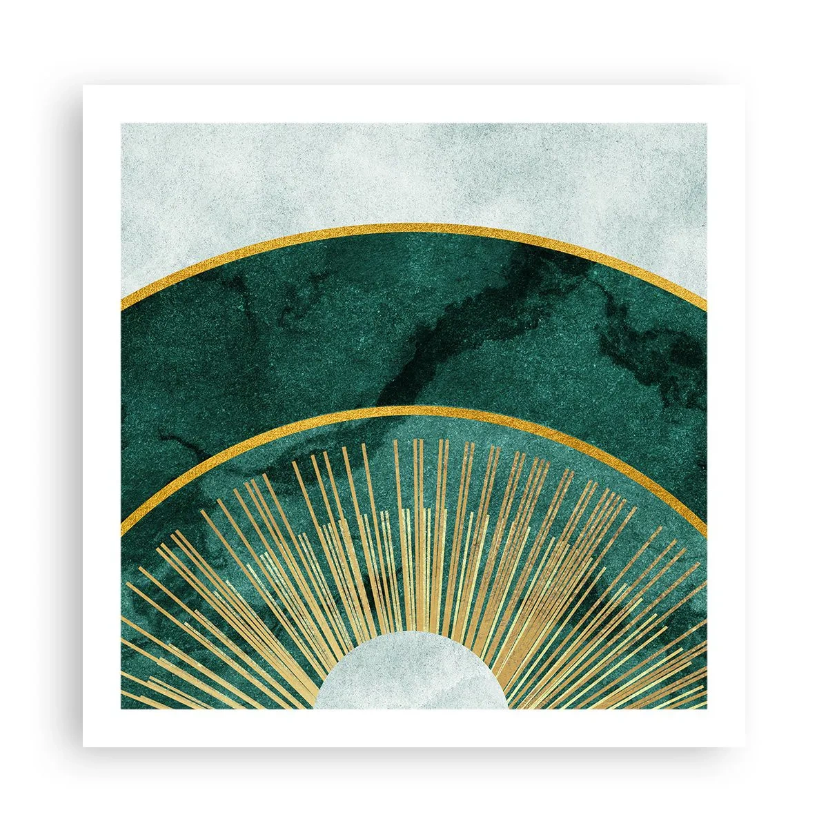 Affisch - Ett annorlunda solsystem - 60x60 cm