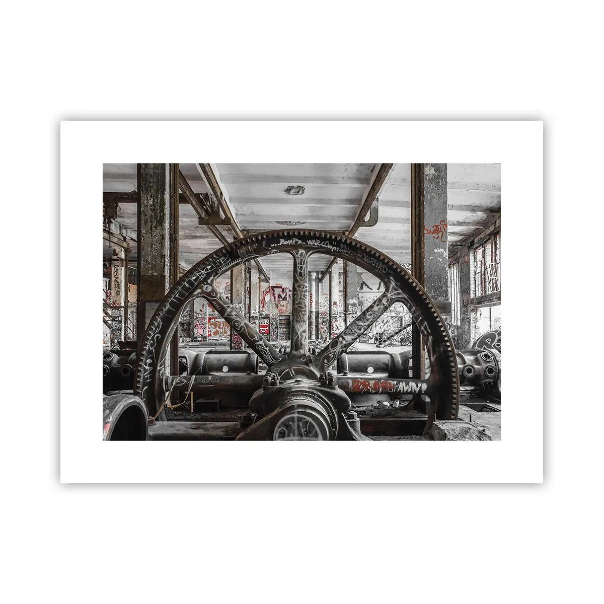 Affisch - Fabrikens hemliga liv - 40x30 cm