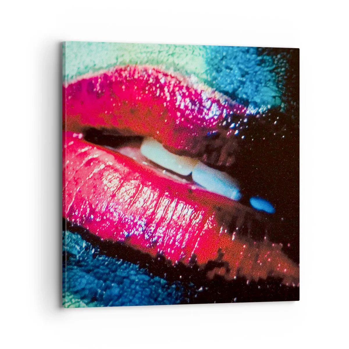 Canvastavla - Bild på duk - Sensuella och oroväckande - 70x70 cm