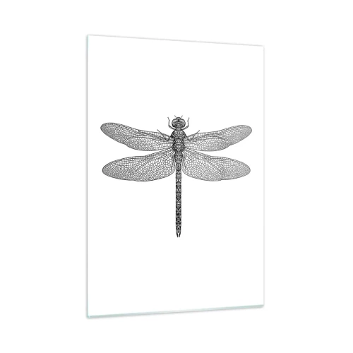 Glastavla - Bild på glas - Precision i naturen - 50x70 cm