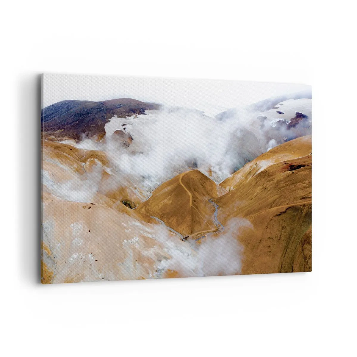 Canvastavla - Bild på duk - Islands råa skönhet - 120x80 cm