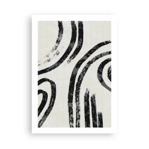 Affisch - Halvstoppad - 50x70 cm