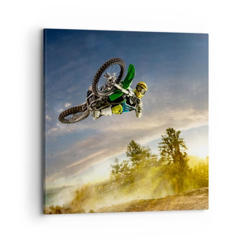 Canvastavla - Bild på duk - Koppla in emotioner! - 70x70 cm