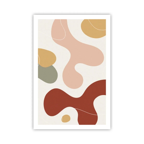 Affisch - Ornamental zig-zack? - 61x91 cm