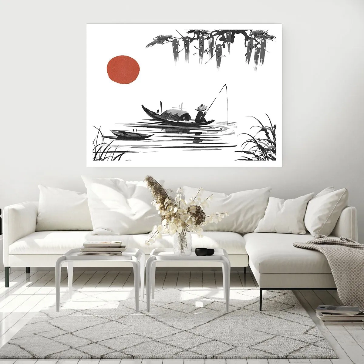 Affisch - Asiatisk eftermiddag - 50x40 cm