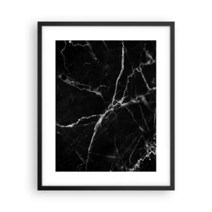 Affisch i svart ram - Stenens hemliga liv - 40x50 cm