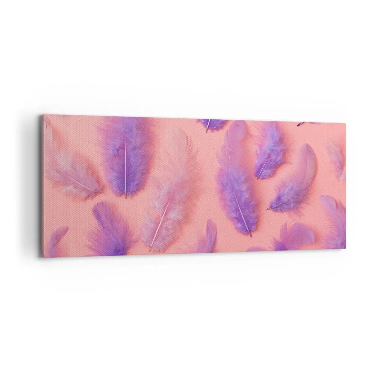 Canvastavla - Bild på duk - Lusten liljefågel - 100x40 cm