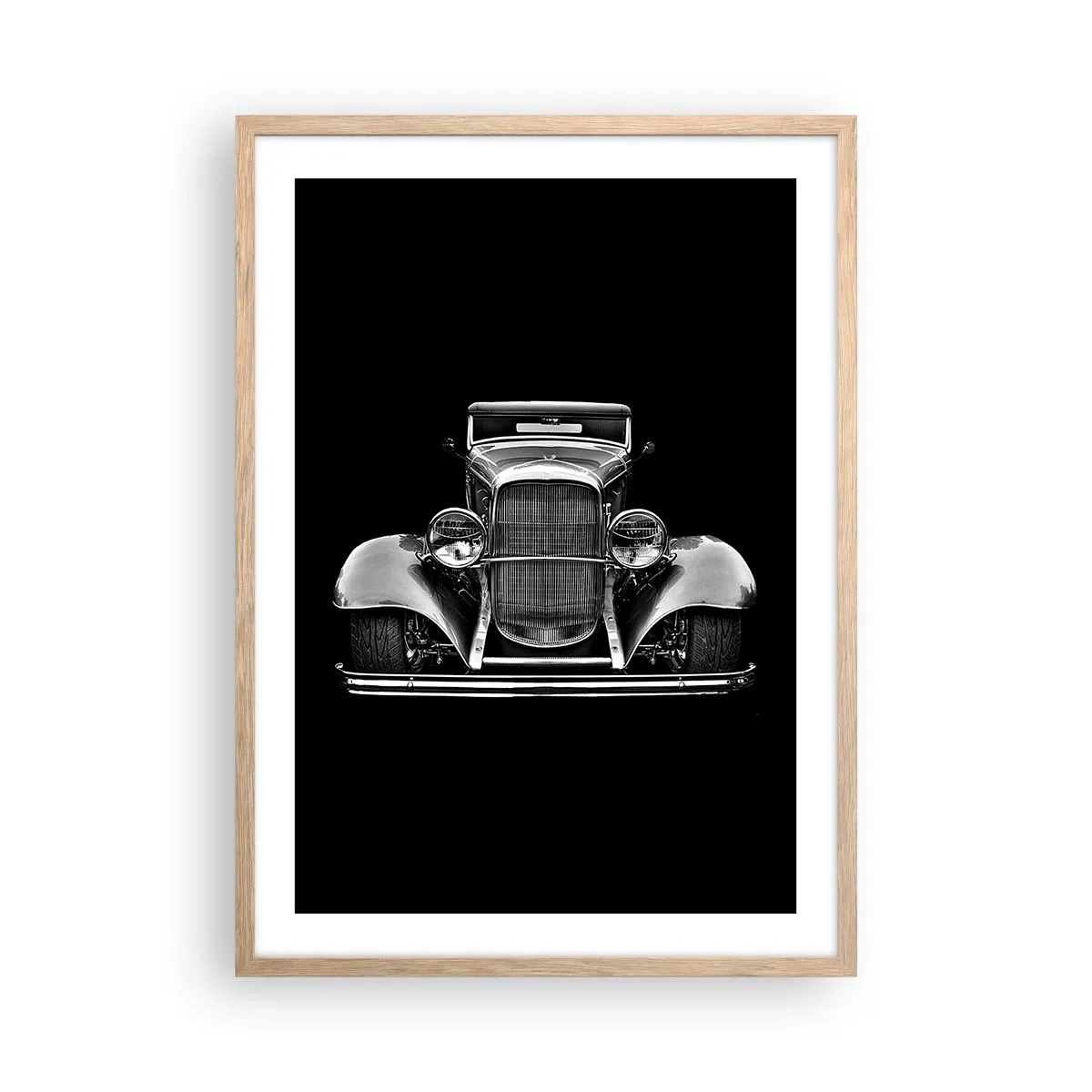 Affisch i ram av ljusek - En sann gentleman - 50x70 cm