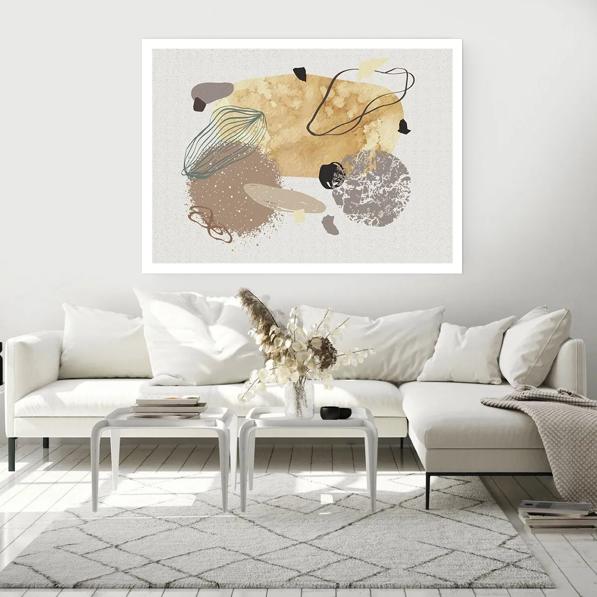 Affisch - Olika former - 100x70 cm