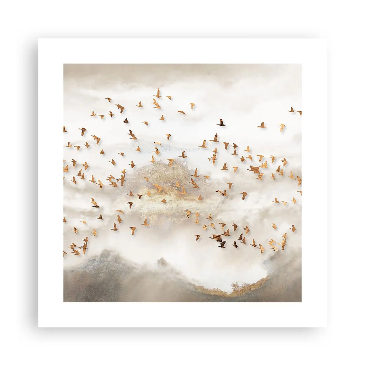 Affisch - Det är dags... - 40x40 cm