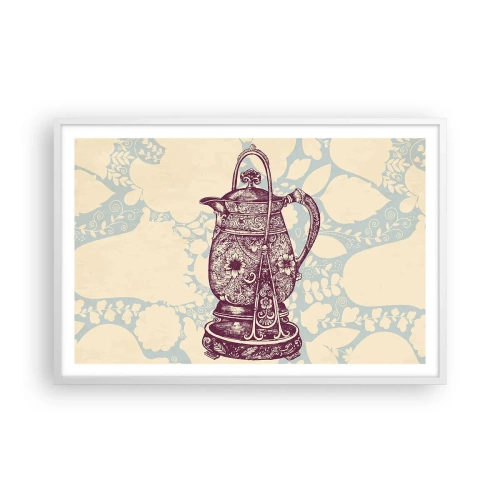 Affisch i vit ram - Skönhet av det vardagliga livet - 91x61 cm