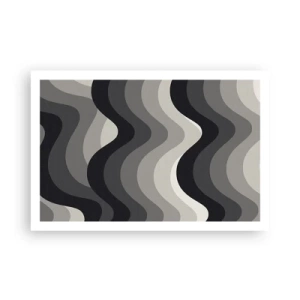 Affisch - Våg efter våg - 91x61 cm