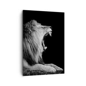 Canvastavla - Bild på duk - Utan någon tvekan - 50x70 cm