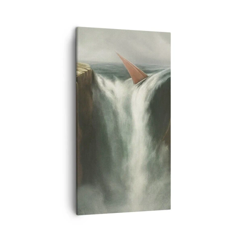 Canvastavla - Bild på duk - Livets varning - 45x80 cm