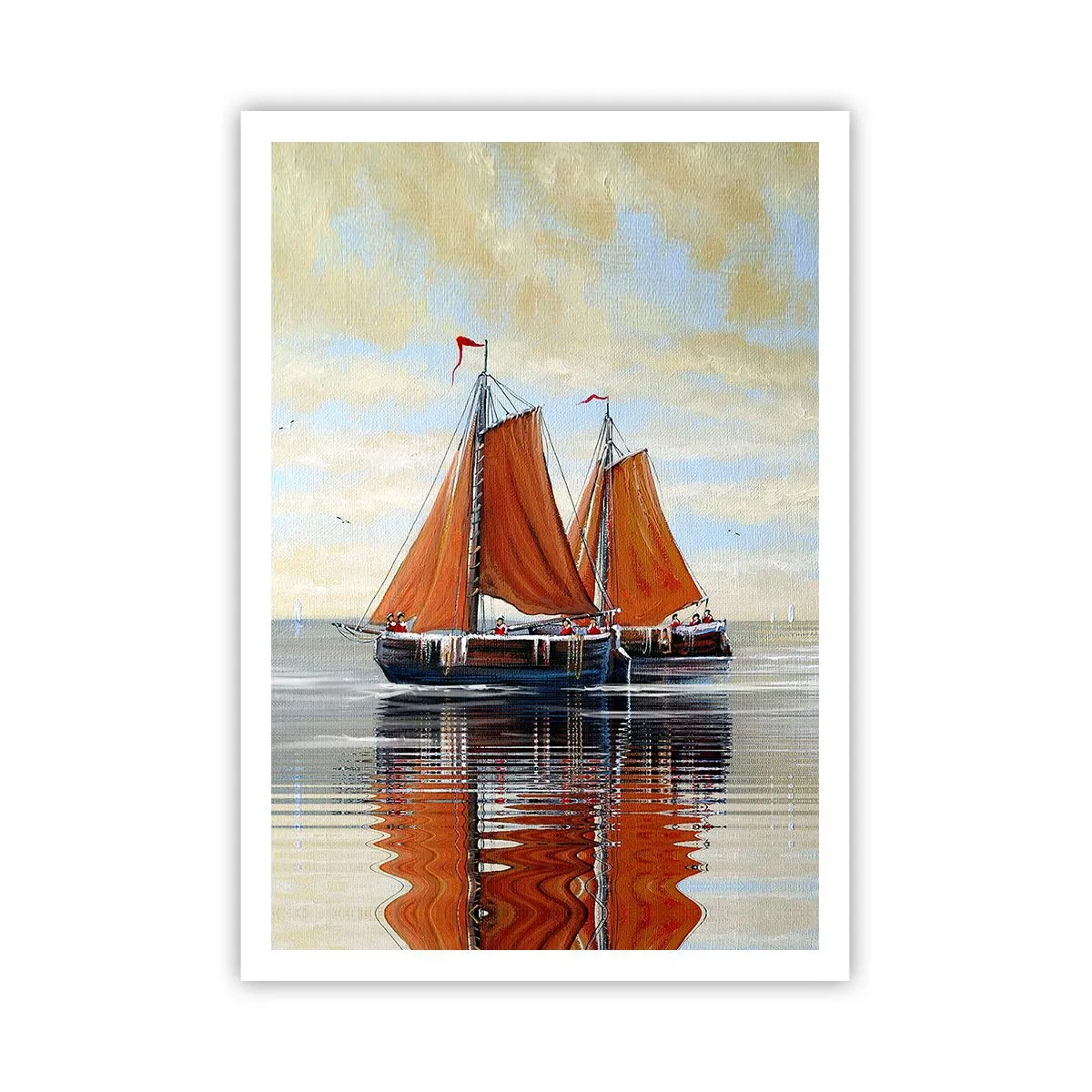 Affisch - Hej, segla seglaren… - 70x100 cm