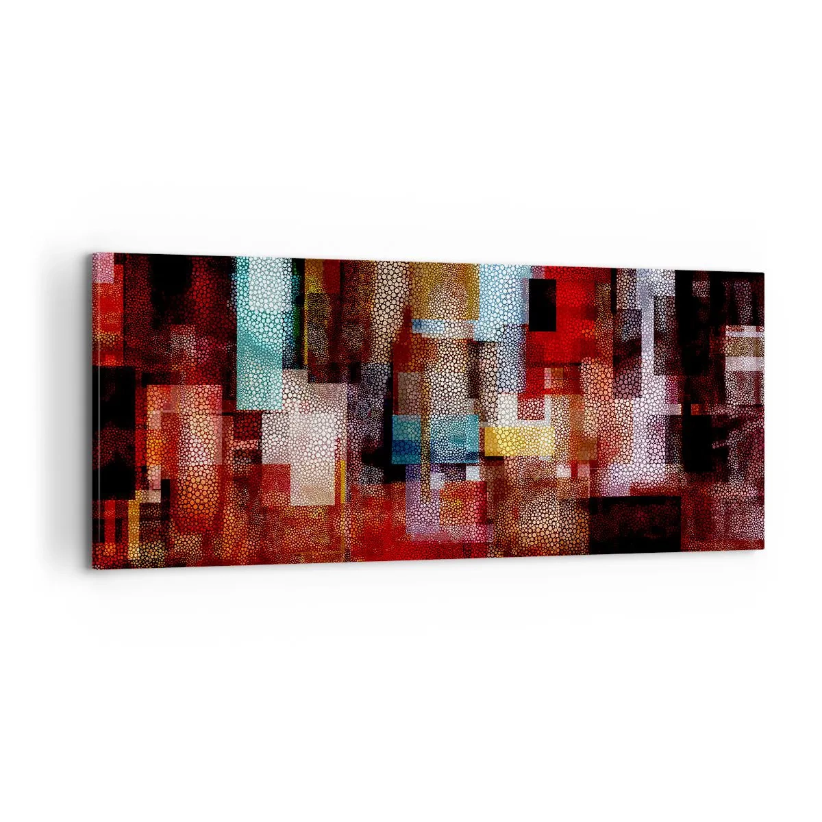 Canvastavla - Bild på duk - Blandat och mixat - 100x40 cm