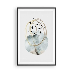 Affisch i svart ram - I rummets famn - 61x91 cm