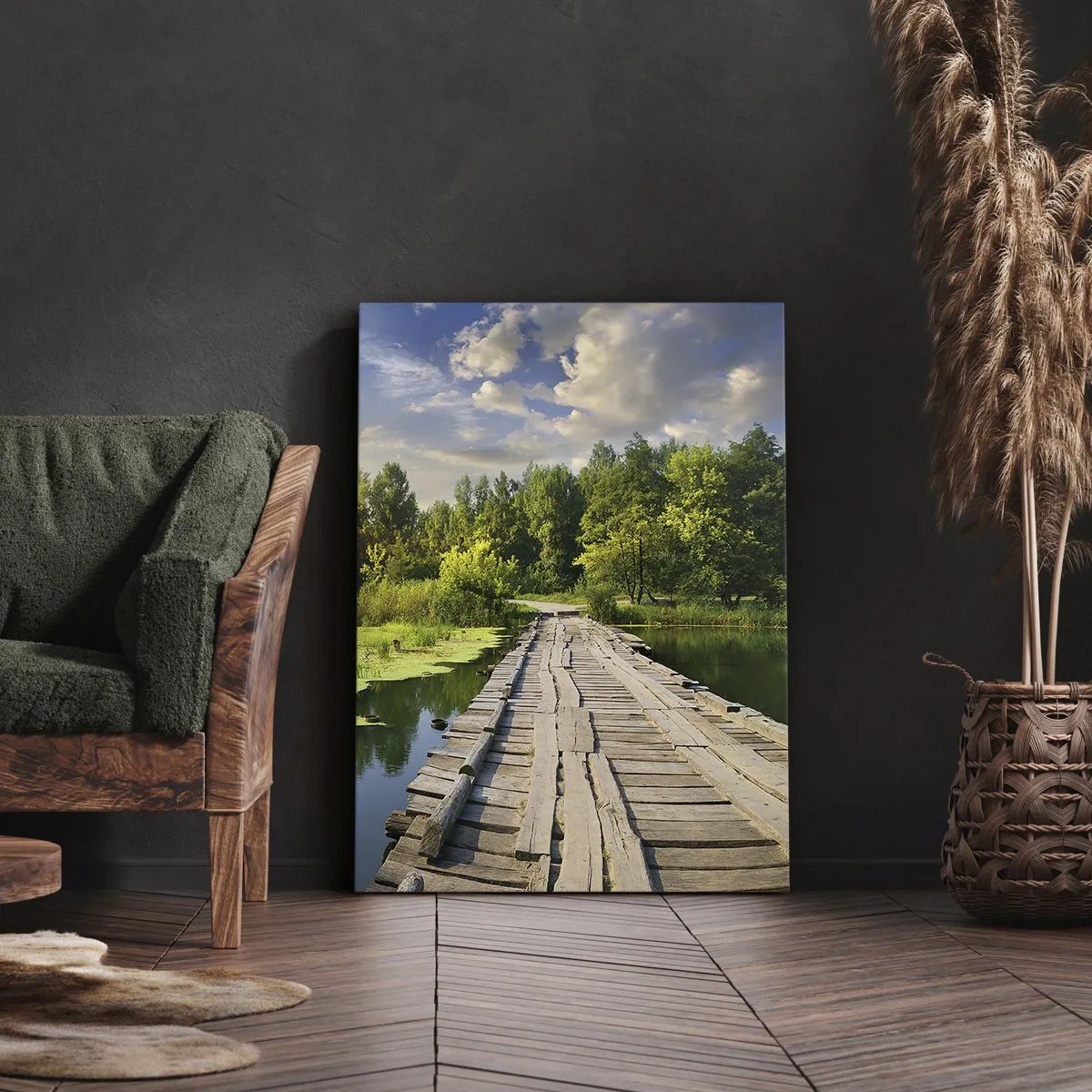 Canvastavla - Bild på duk - Sommar, sommar överallt - 50x70 cm