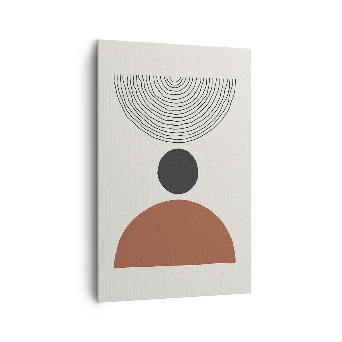 Canvastavla - Bild på duk - I fokus - 80x120 cm