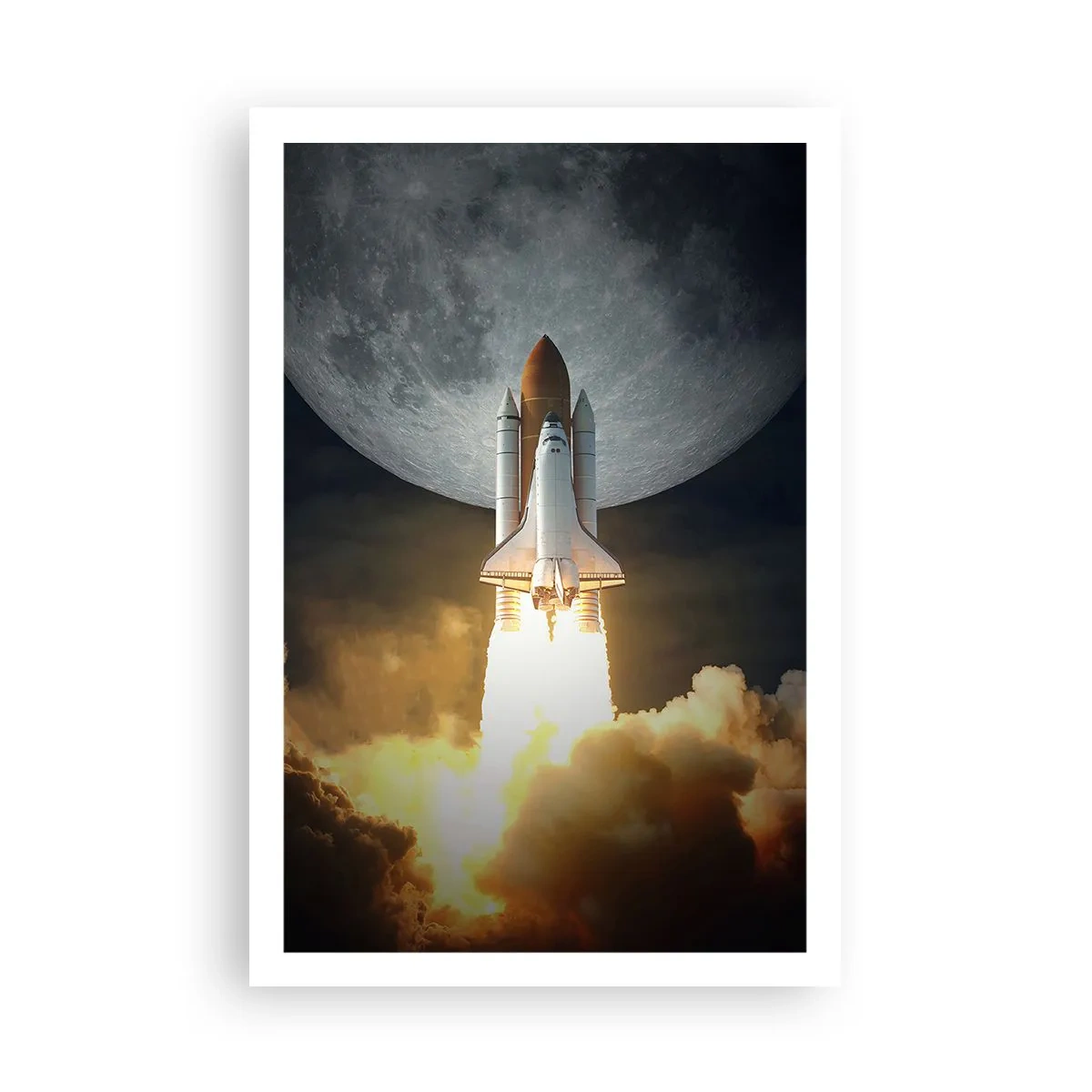 Affisch - Början på ett utomjordiskt äventyr - 61x91 cm