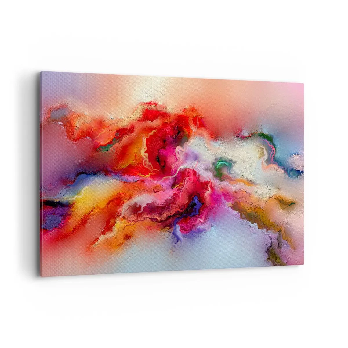 Canvastavla - Bild på duk - Fåna drömmarna - rök - 100x70 cm