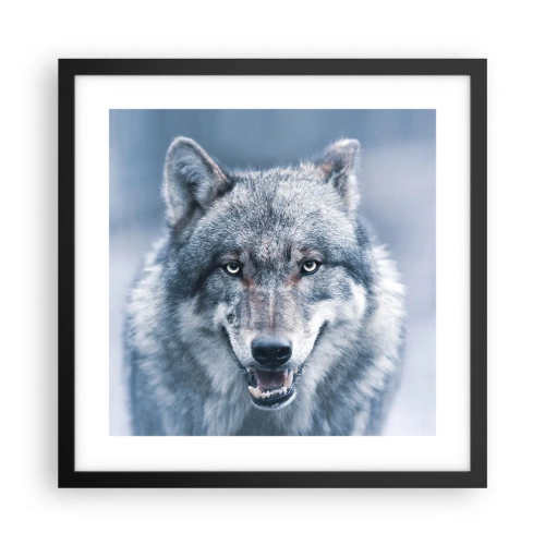 Affisch i svart ram - Tar du utmaningen? - 40x40 cm