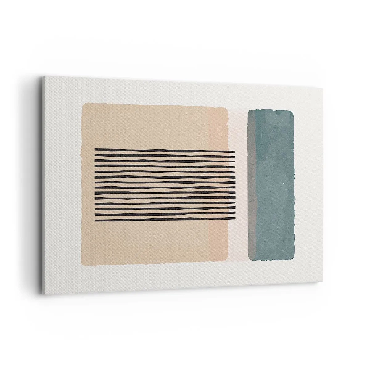 Canvastavla - Bild på duk - Allt väl - 100x70 cm