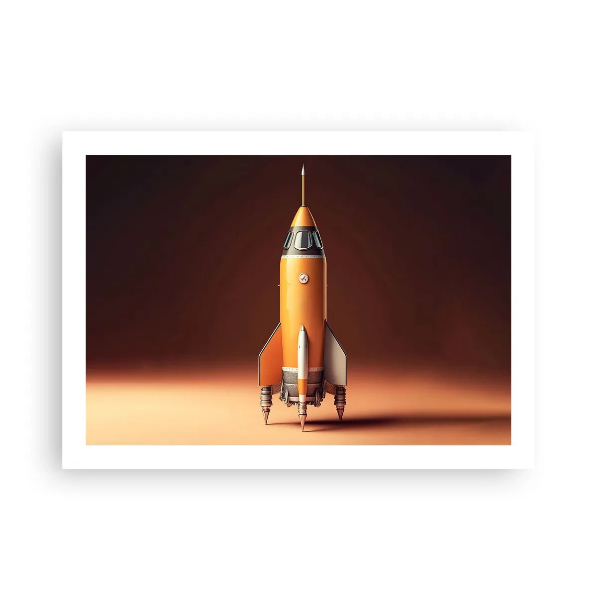 Affisch - Det börjar med en dröm - 70x50 cm