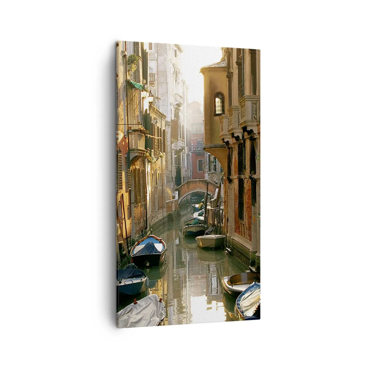 Canvastavla - Bild på duk - På en gränd i Venedig - 45x80 cm