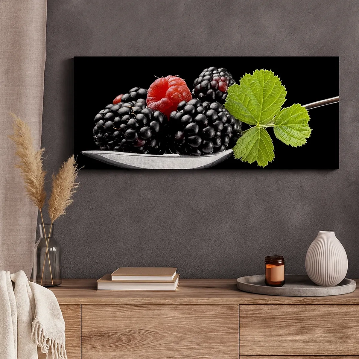 Canvastavla - Bild på duk - Fräschhetens smak - 30x30 cm