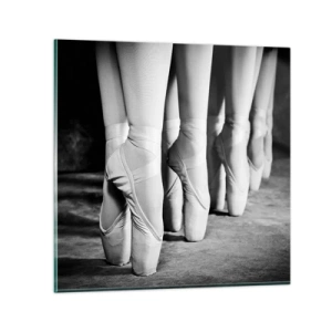 Glastavla - Bild på glas - Tillsammans, lätt - 70x70 cm