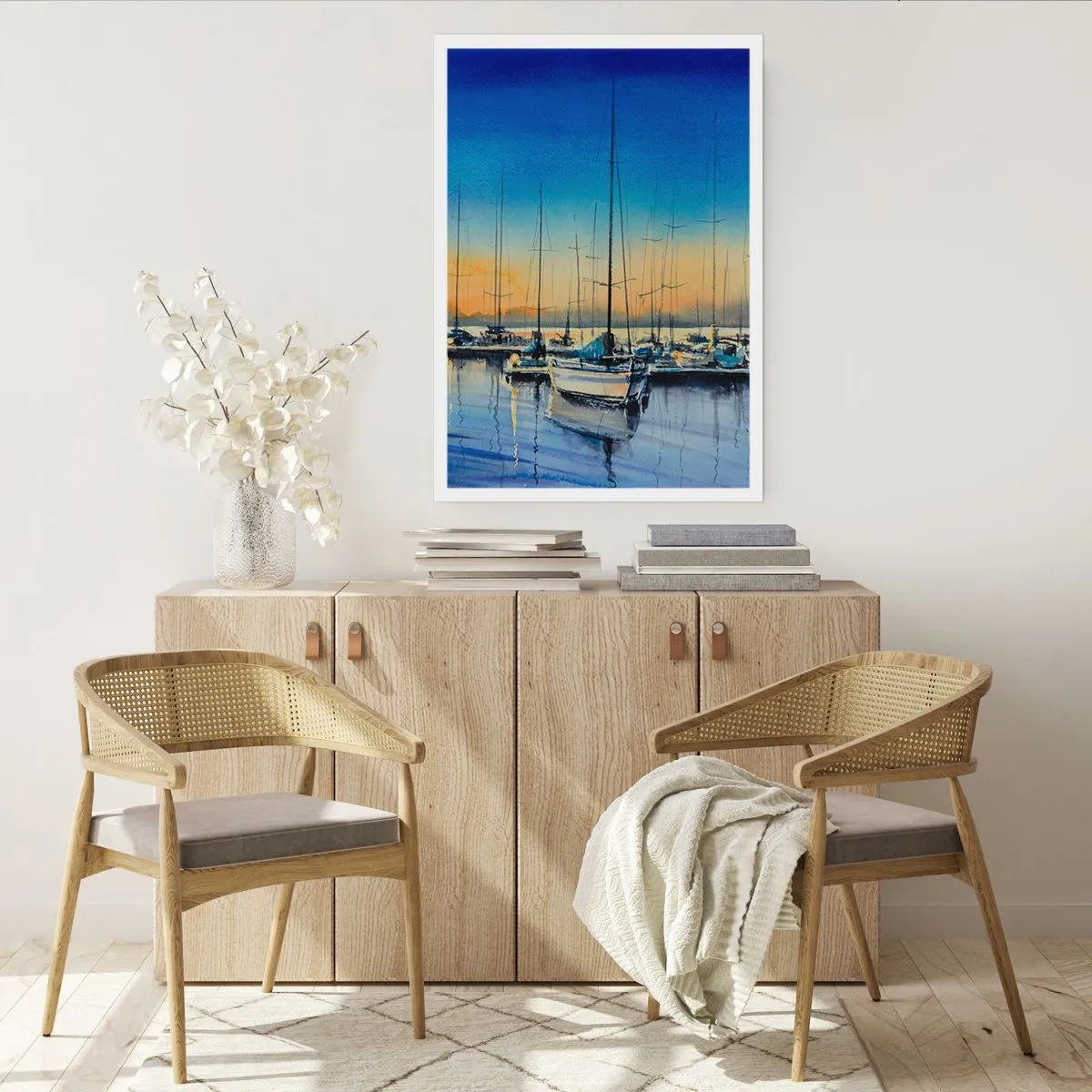 Affisch - Slutet på en bra dag - 50x70 cm
