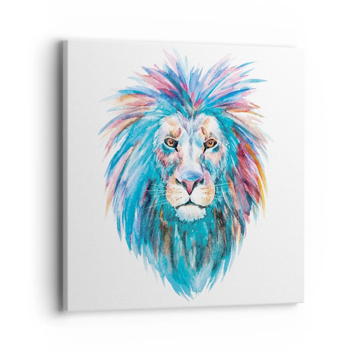 Canvastavla - Bild på duk - Elektrifierande aura - 40x40 cm