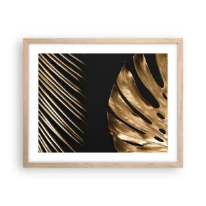 Affisch i ram av ljusek - Olika men lika dyra - 50x40 cm