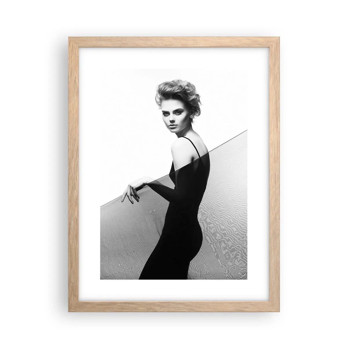 Affisch i ram av ljusek - Magisk blick - 30x40 cm