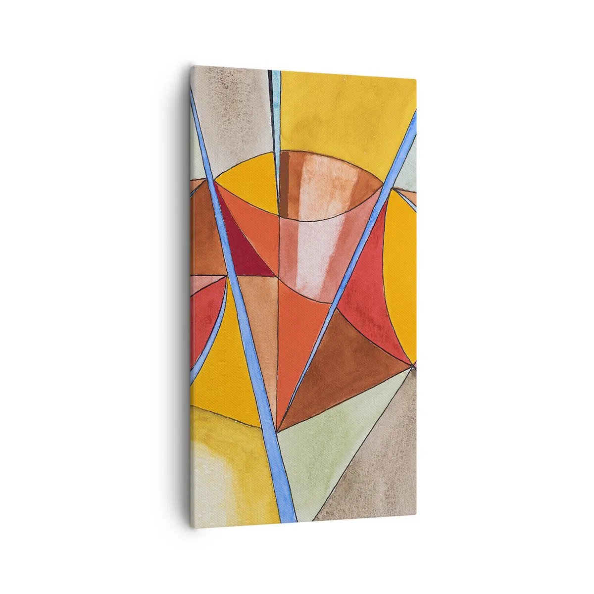 Canvastavla - Bild på duk - Karusell, drömmarnas karusell - 55x100 cm