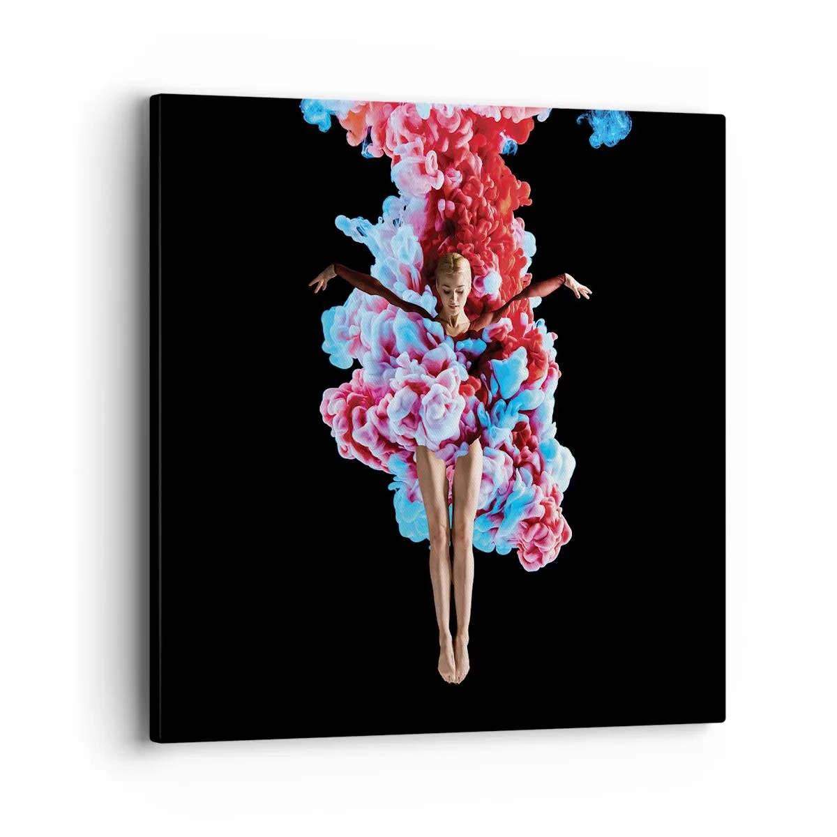 Canvastavla - Bild på duk - Fullt blommande - 40x40 cm