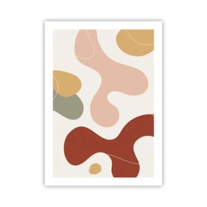 Affisch - Ornamental zig-zack? - 50x70 cm