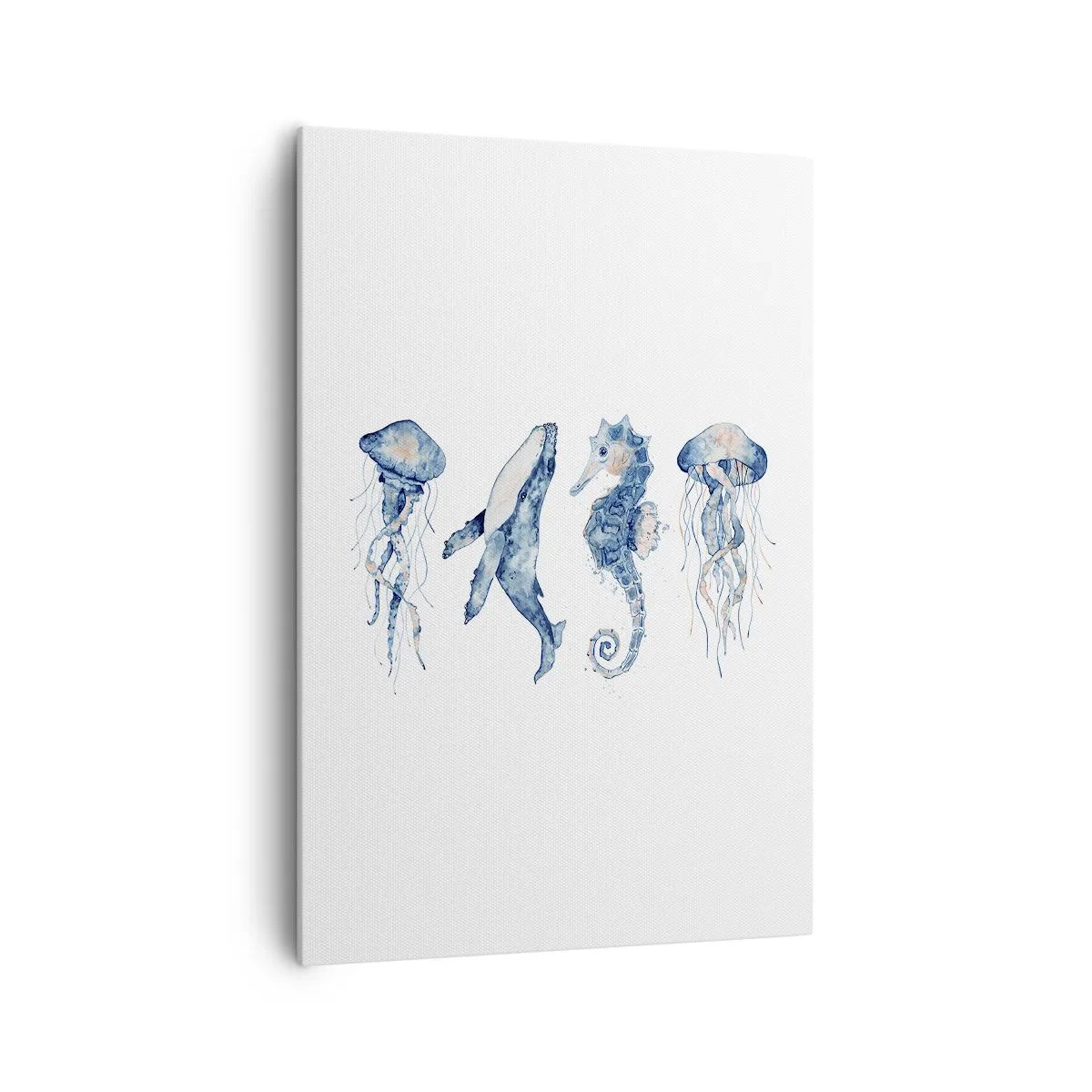 Canvastavla - Bild på duk - Havets under - 70x100 cm