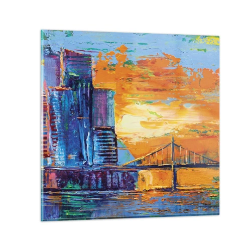 Glastavla - Bild på glas - Kultur och natur - 60x60 cm