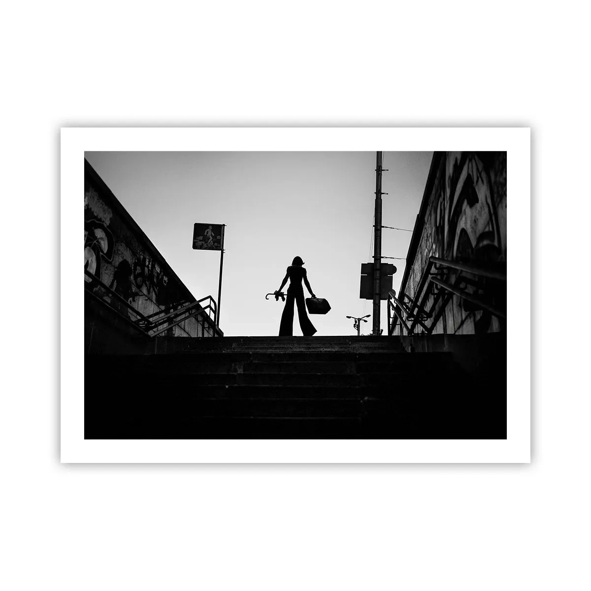 Affisch - Stadsvandring - 70x50 cm