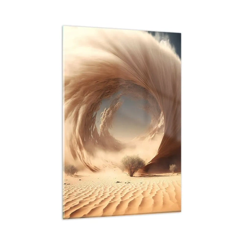 Glastavla - Bild på glas - Öppen portal - 80x120 cm