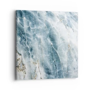 Canvastavla - Bild på duk - Isvärld - 30x30 cm