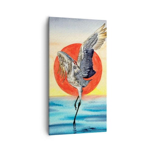 Canvastavla - Bild på duk - Dags att gå tillbaka - 55x100 cm