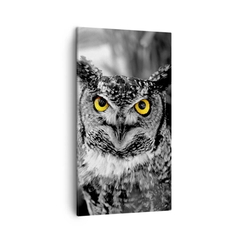 Canvastavla - Bild på duk - Inget kommer undan - 45x80 cm