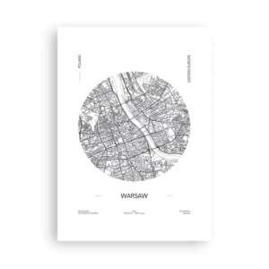 Affisch - Warszawas anatomi - 50x70 cm