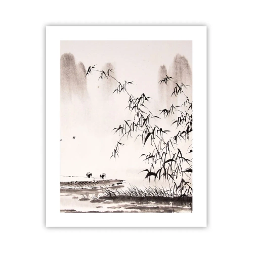 Affisch - Risfältens tystnad - 40x50 cm