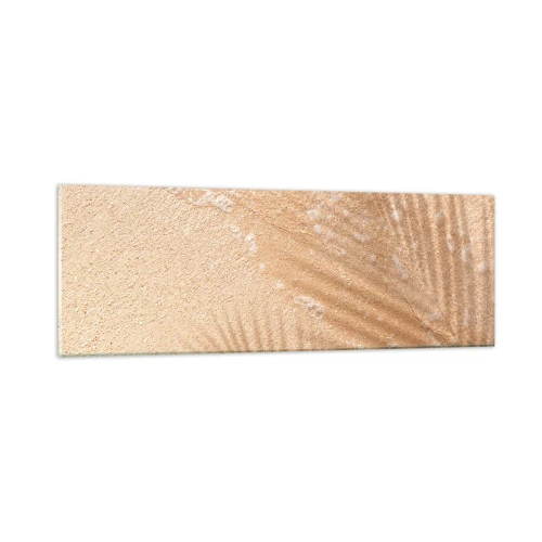 Glastavla - Bild på glas - Heta sommarens skugga - 90x30 cm